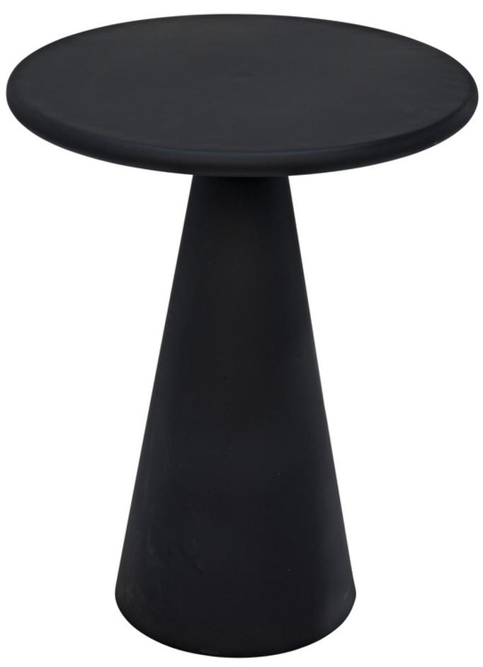 Idiom Side Table, Black Steel by Noir Furniture