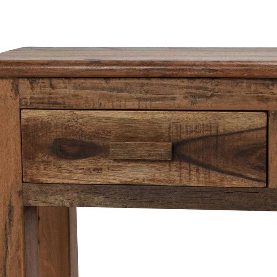 Ezra Reclaimed Wood  3Dwr Console Table by Classic Home