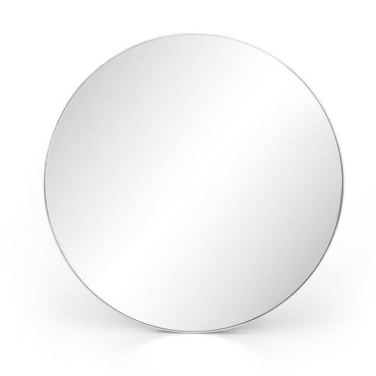 Bellvue Round Mirror-Shiny Steel by FOUR HANDS