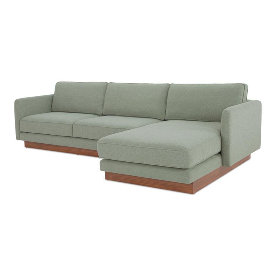 Vernon Right Sectional Sage by Moes Home