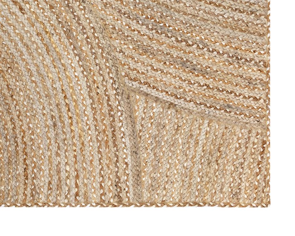 PRESCOTT HAND-BRAIDED RUG - WARM NATURAL - 10' X 14' by Sunpan