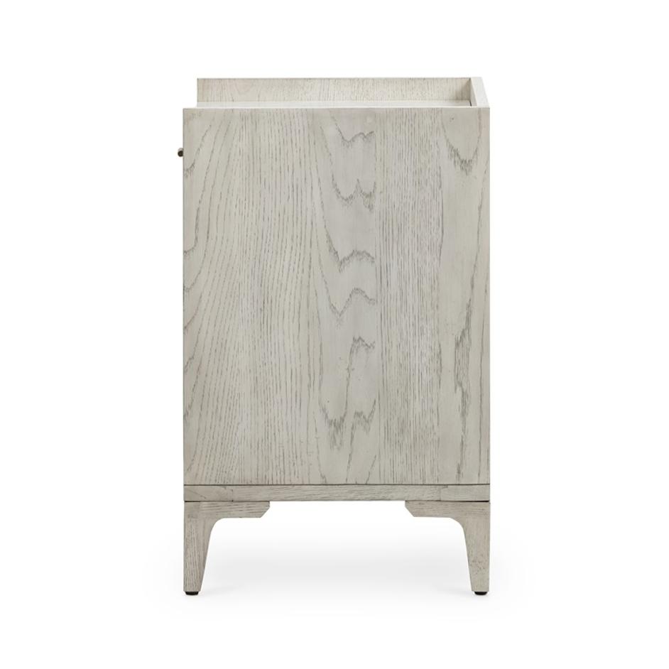 Viggo Nightstand In Vintage White Oak by FOUR HANDS