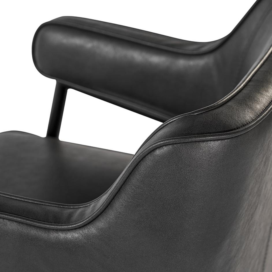Derome Armchair - Bravo Portabella by Sunpan
