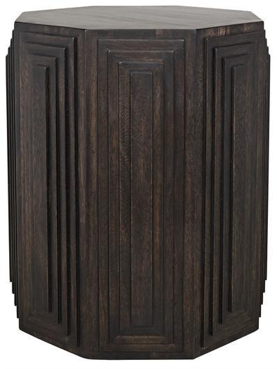 Moore Side Table, Ebony by Noir Furniture