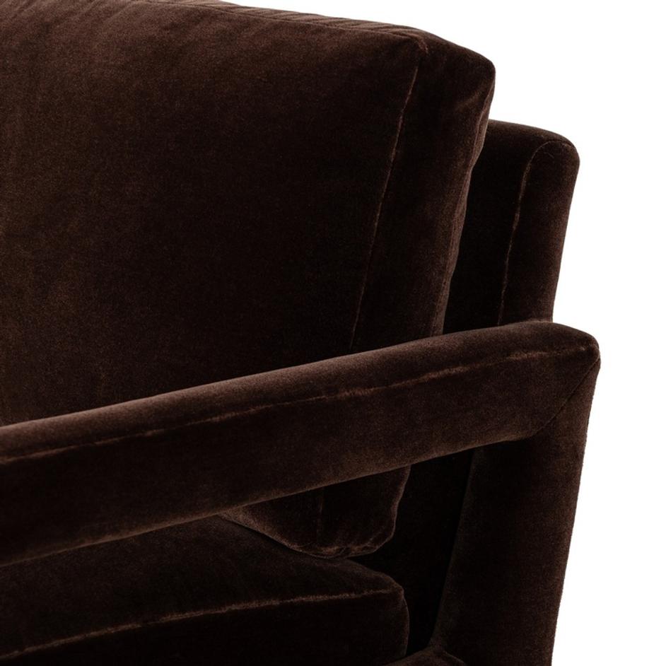 Olson Swivel Chair - Monte Chocolate by Four Hands