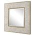 Wharton Whitewashed Square Mirror by Uttermost