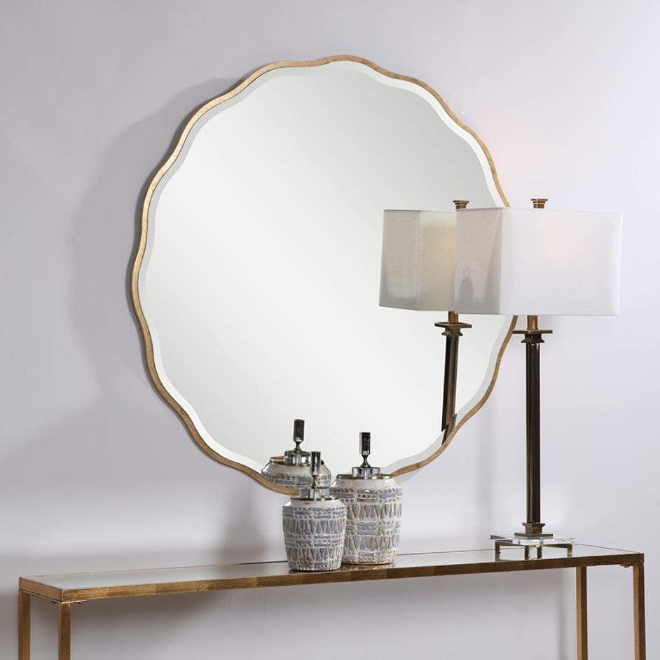Aneta Round Mirror by Uttermost