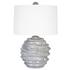 Waves Blue & White Accent Lamp by Uttermost