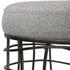 Carnival Iron Round Accent Stool by Uttermost