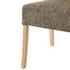 Valencia Fabric Dining Side Chair, Pasadena Taupe by New Pacific Direct