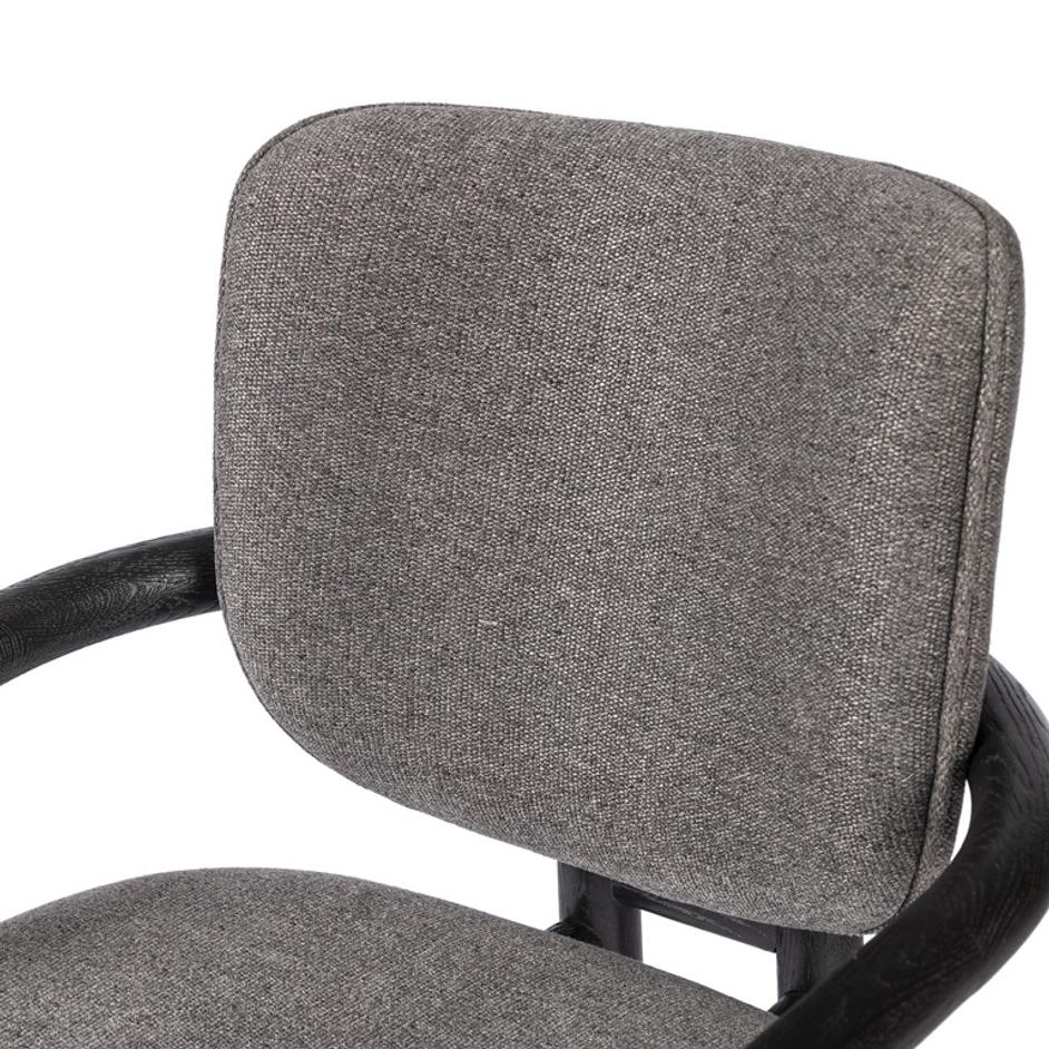 Madeira Dining Chair In Ebony Oak by Four Hands