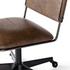 Wharton Desk Chair - Distressed Brown by Four Hands