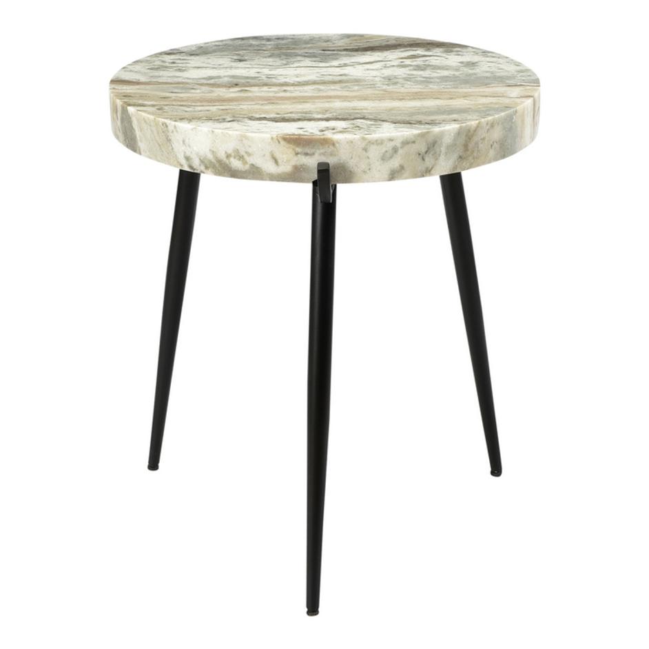 BRINLEY MARBLE ACCENT TABLE by Moes Home