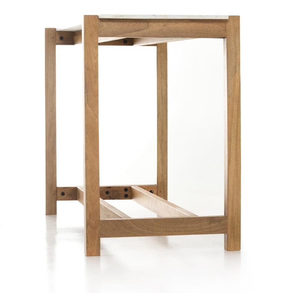 Scout Bar Table In Auburn Mango In Bar by FOUR HANDS