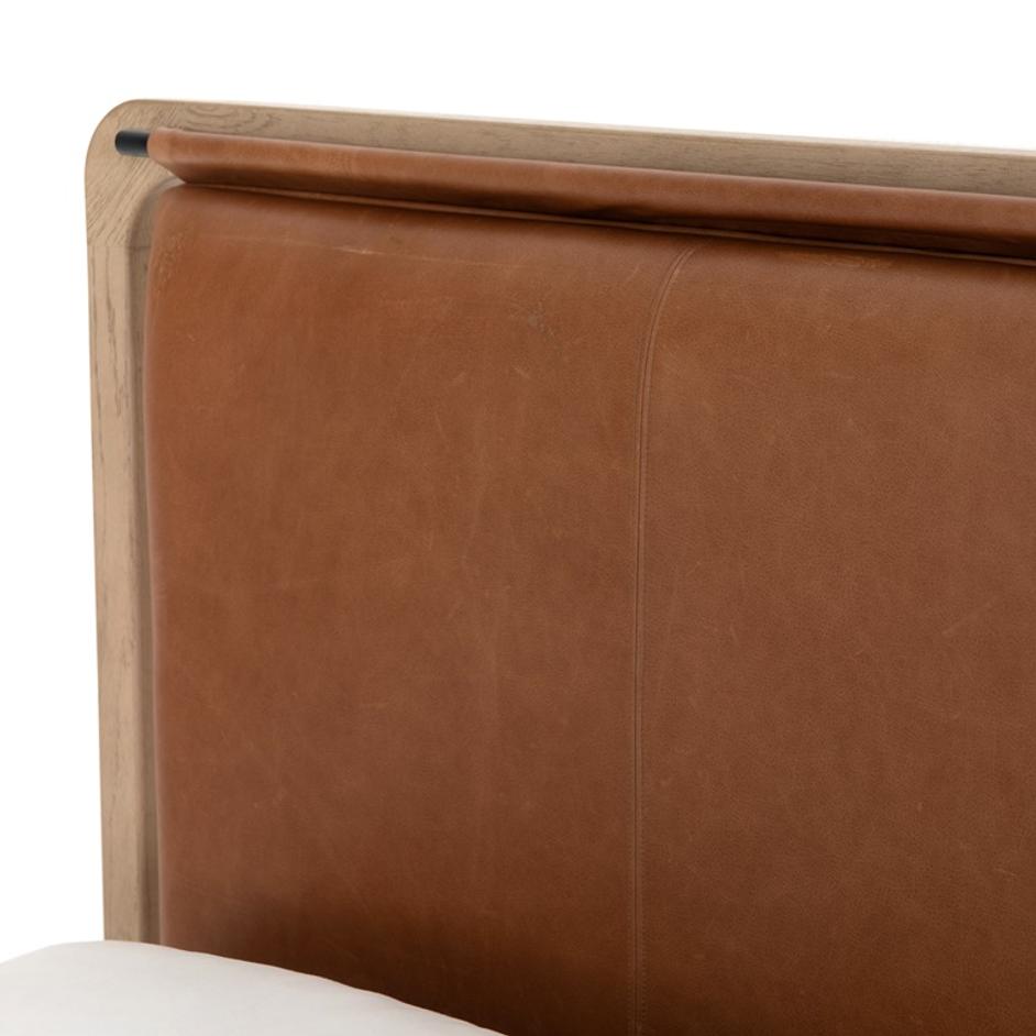 Rosedale Bed In Yucca Oak Veneer In Queen by FOUR HANDS