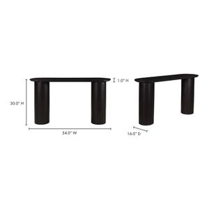 POVERA CONSOLE TABLE BLACK by Moes Home