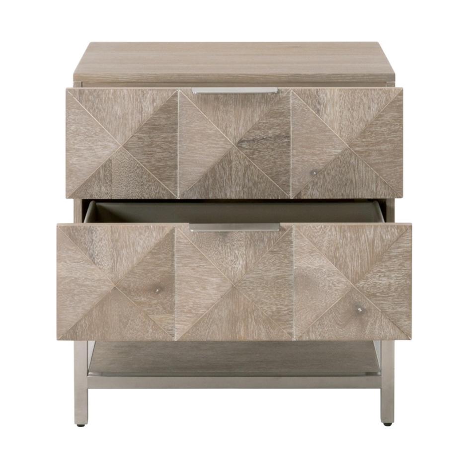 Atlas 2-Drawer Nightstand by Essentials For Living