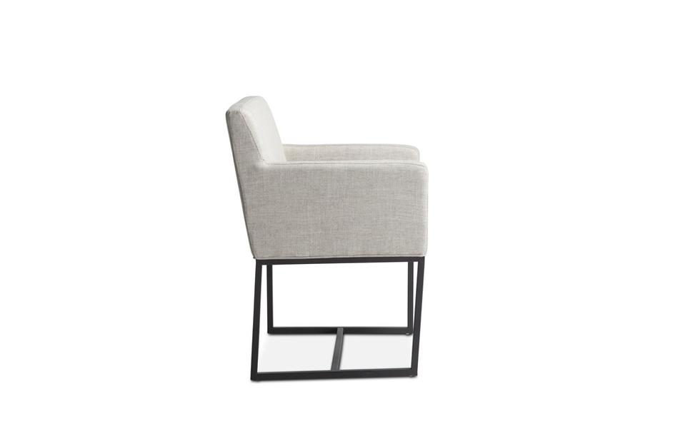 Renegade Collection Renegade Arm Chair, off-white by Home Trends & Design