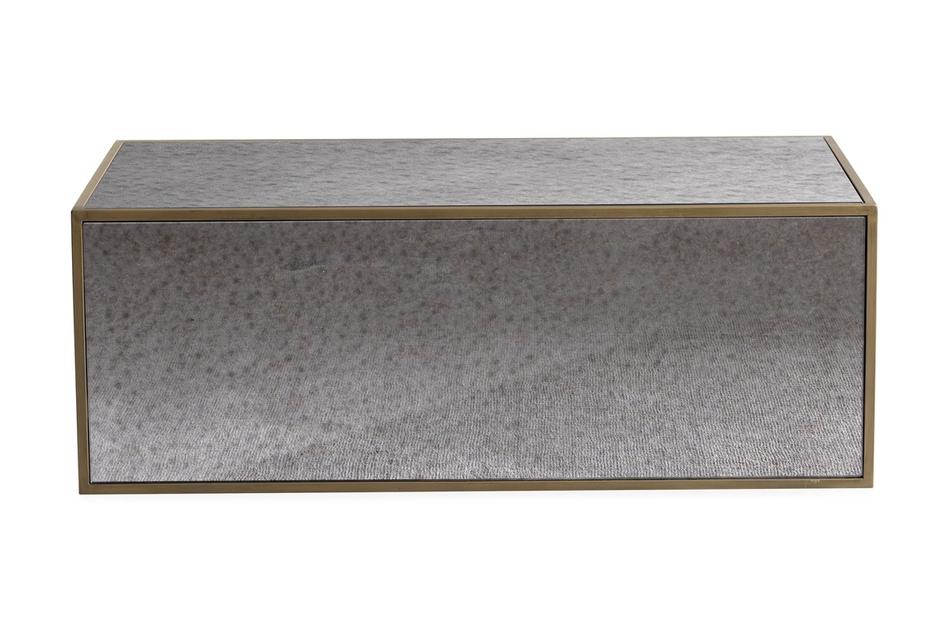 Lana Mirrored Coffee Table by tov furniture