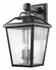 Bayland 3 Light Outdoor Wall Light in Black Finish by Z-Lite