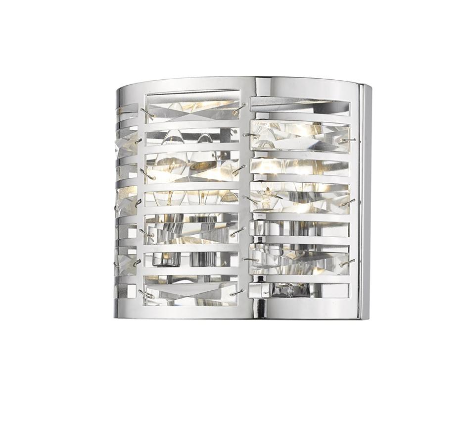 Cronise 2 Light Wall Sconce in Chrome Finish by Z-Lite