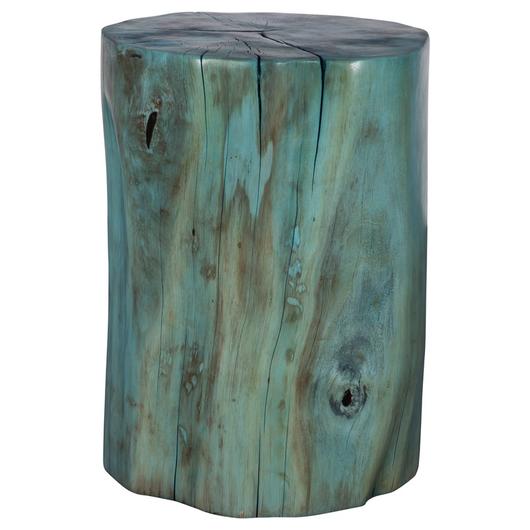 Habitat Blue Accent Stool by Uttermost