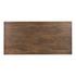Lazar Reclaimed Oak 78" Dining Table Suede Brown by Classic Home