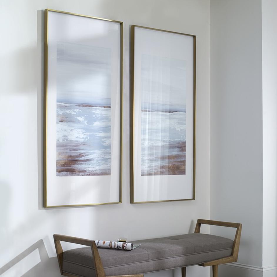 Coastline Framed Prints, S/2 by Uttermost