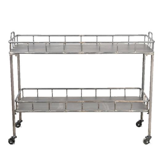 Display Table 2 Level Grey Finish by BIDK Home