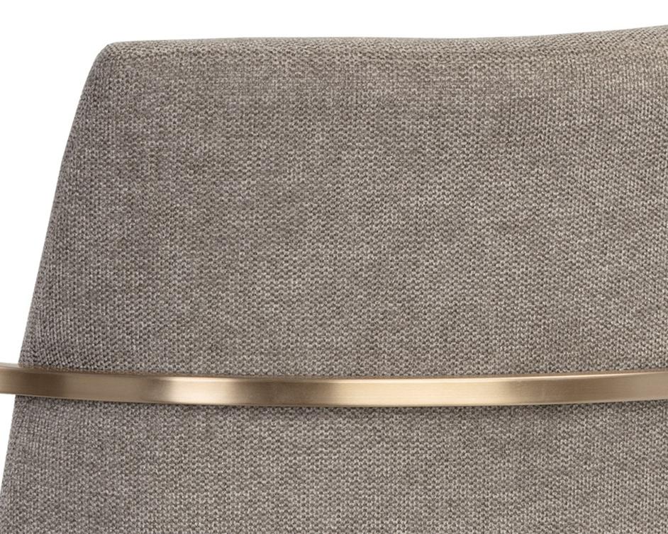 Rayla Dining Armchair - Belfast Oyster Shell by Sunpan