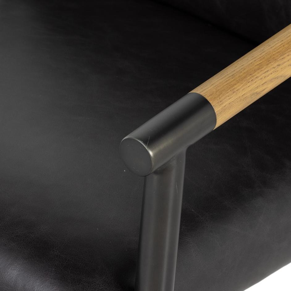 Rowen Dining Chair In Sonoma Black by FOUR HANDS