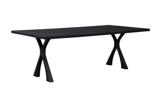 Black Wishbone Dining Table by Furniture Classics