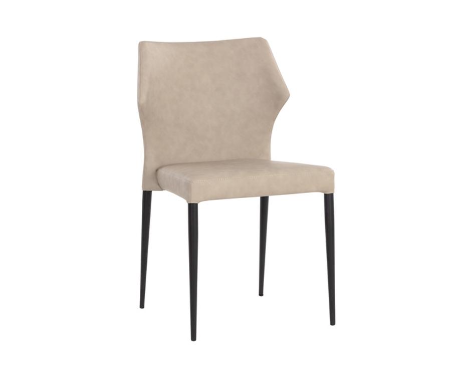 JAMES STACKABLE DINING CHAIR - BOUNCE STONE by Sunpan