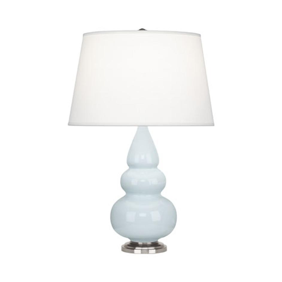 Baby Blue Small Triple Gourd Accent Lamp by Robert Abbey