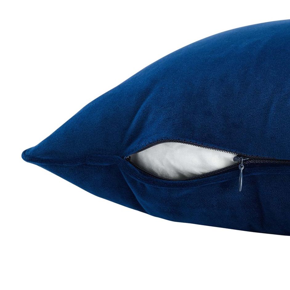 Annabel 24" Performance Velvet Throw Pillow In Navy by Modway Furniture