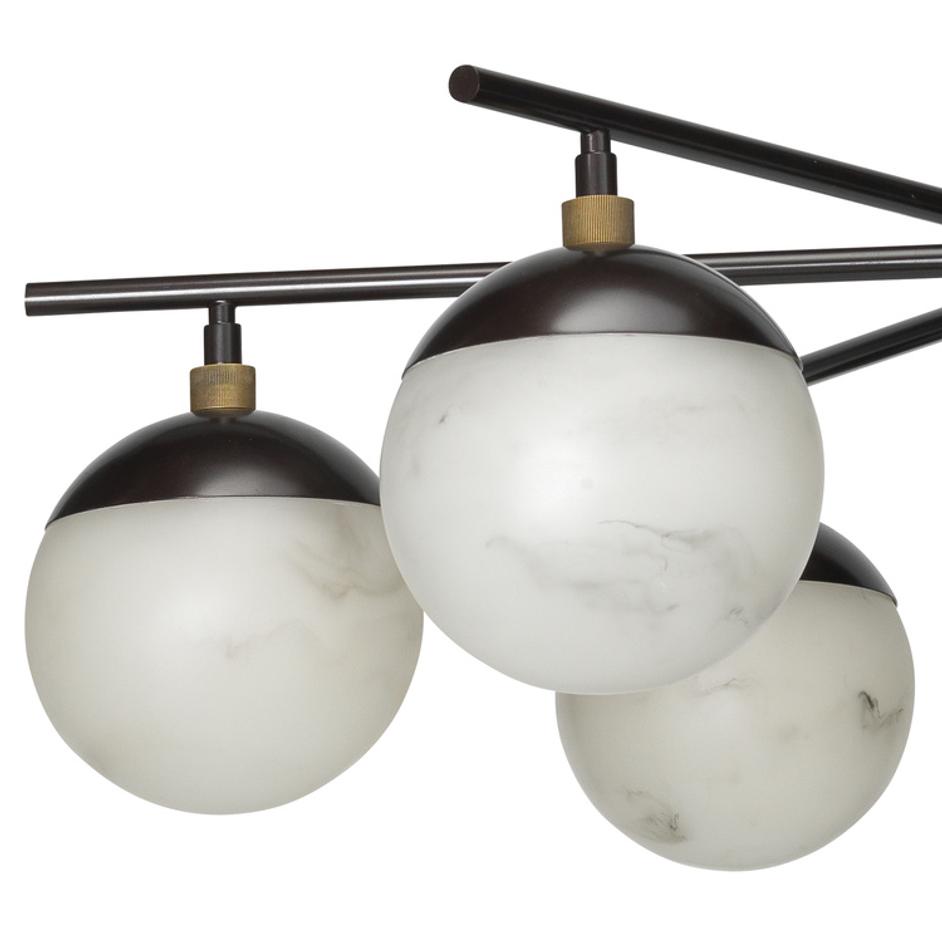 Metro Faux Alabaster 6-Light Chandelier by Jamie Young