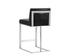 Dean Counter Stool - Stainless Steel - Cantina Black by Sunpan