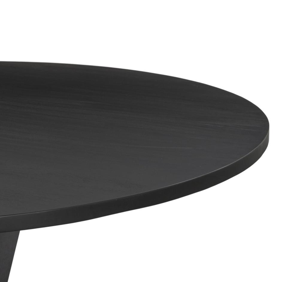 Cobain Dining Table - Flint Black by Four Hands