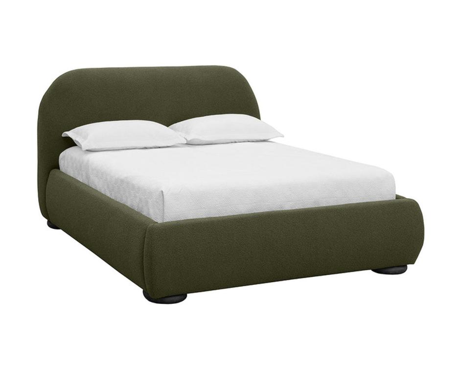 MARIN BED - QUEEN - COPENHAGEN OLIVE by Sunpan
