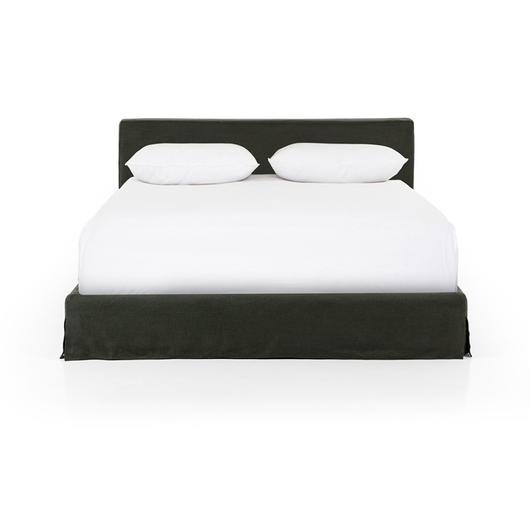 Aidan Slipcover Queen Bed - Brussels Pine by Four Hands