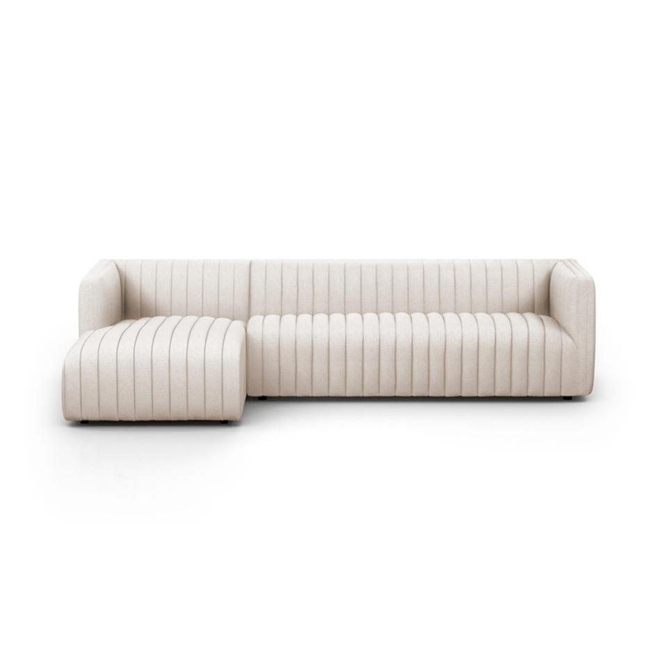 Augustine 2-Piece Sectional - Dover Crescent by Four Hands