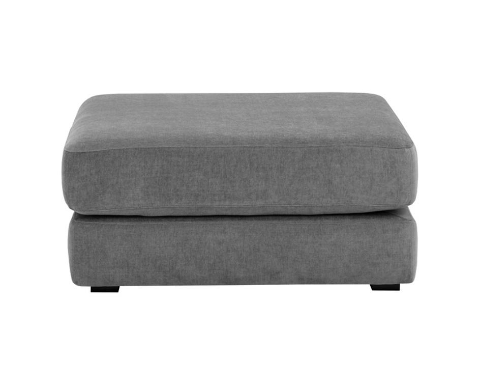HARMONY MODULAR - OTTOMAN - DANNY DARK GREY by Sunpan