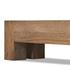 Abaso Large Accent Bench In Rstic Wormwood by FOUR HANDS