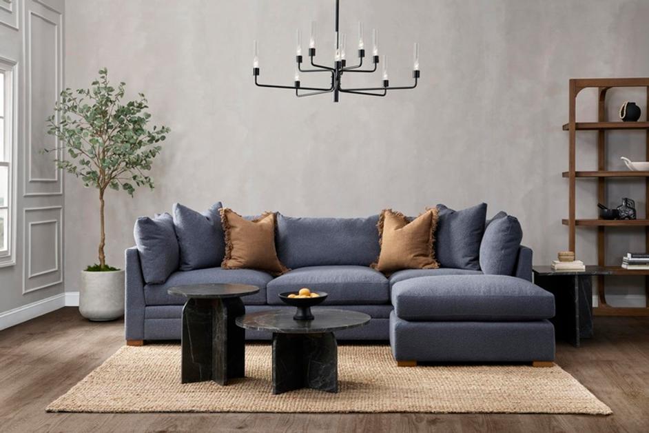 Briley Marble Round Accent Table Small by Classic Home