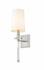 Sophia 1 Light Wall Sconce in Brushed Nickel Finish by Z-Lite