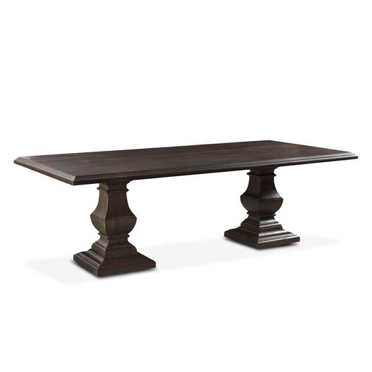 Nimes 84" Dining Table, Vintage Brown by Home Trends & Design