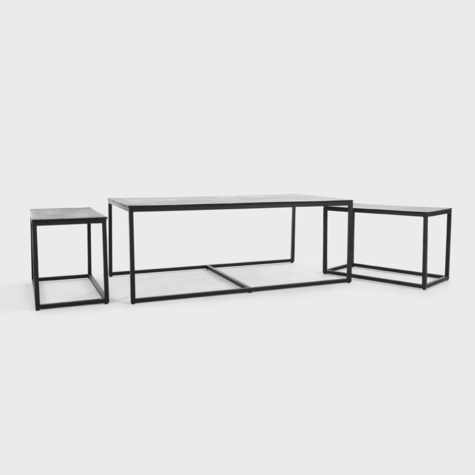 Buckley Coffee Table Set of 3 by Classic Home