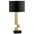 Rendezvous Table Lamp in Black and Frosted by Cyan Design