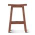 Savannah 16" Counter Stool, Cinnamon Brown by Home Trends & Design