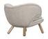 Valerie Chair with Wheat Fabric by Noir Furniture